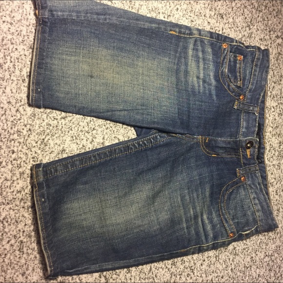 Calvin Klein Bermuda Jean Shorts - Picture 2 of 5